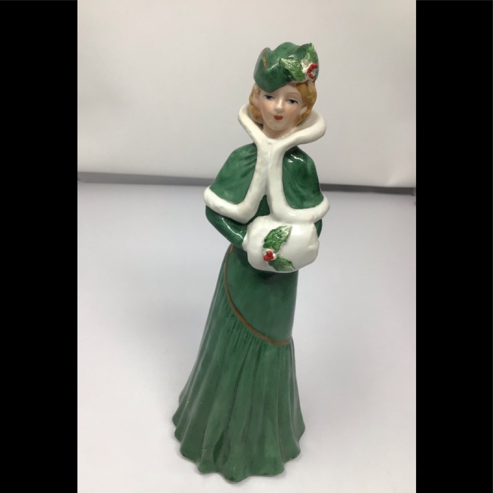 Enesco lady figurine music box working